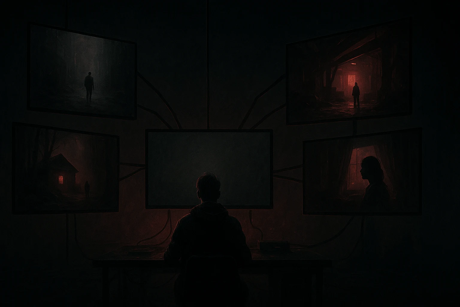Text to video concept exploration illustration