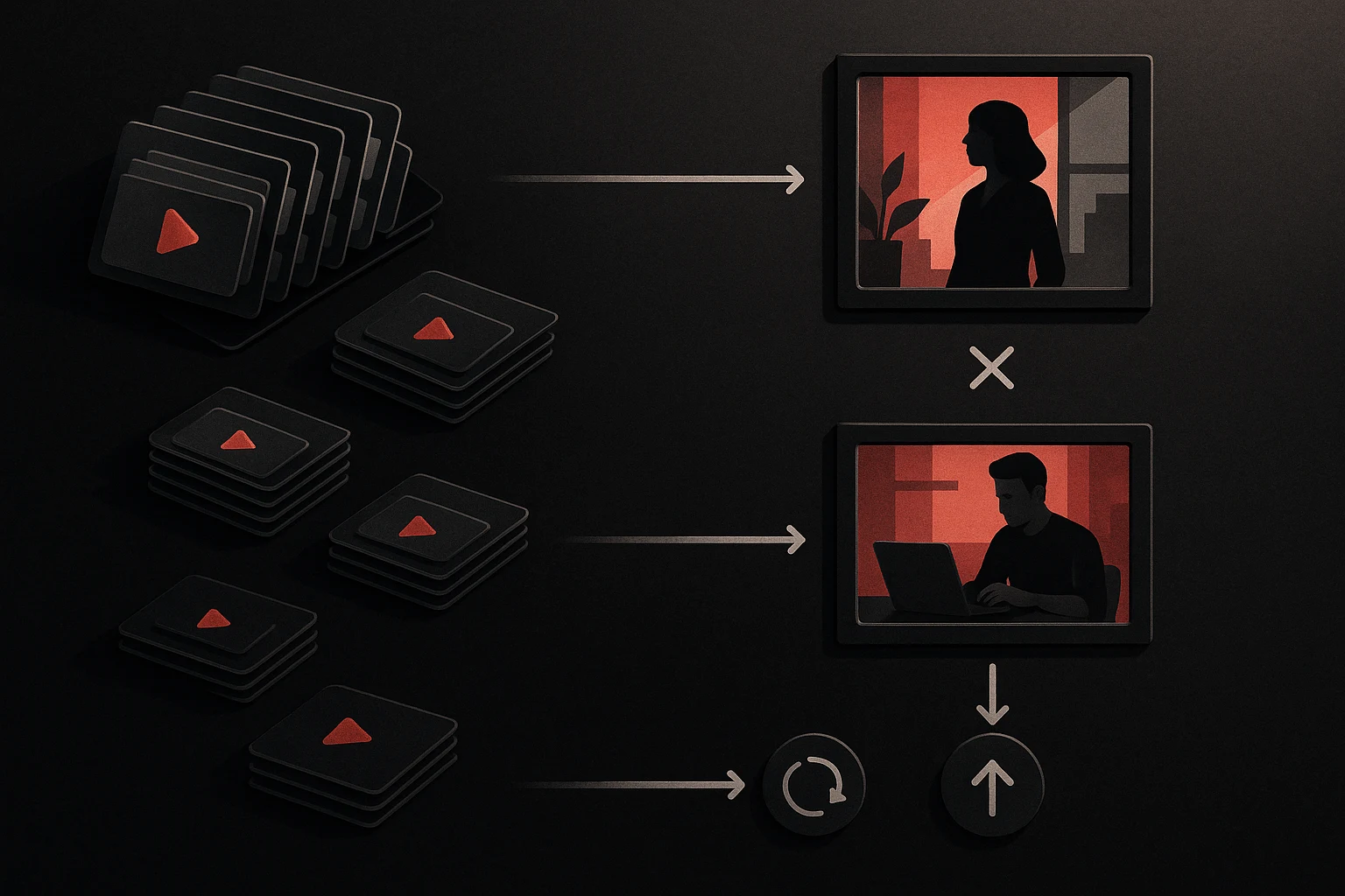 AI video pricing planning illustration
